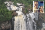 Casal é morto após roubo de caminhonetes e corpos são jogados em precipício de cachoeira