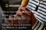 Inscri&ccedil;&otilde;es abertas para as aulas de teclado e flauta no Polo de M&uacute;sica de Ariquemes