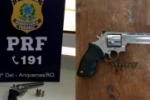 Em Rond&ocirc;nia, PRF apreende mais duas armas de fogo em 12 horas