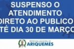 PREFEITURA DE ARIQUEMES SUSPENDE ATENDIMENTO DIRETO AO P&Uacute;BLICO