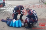 ARIQUEMES: Ciclista embriagado &eacute; atropelado no Setor 09 &ndash; Condutor fugiu sem prestar socorro
