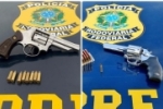 (In)feliz coincid&ecirc;ncia: Com um minuto de diferen&ccedil;a, PRF apreende duas armas de fogo em Rond&ocirc;nia