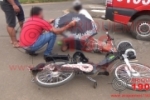 ARIQUEMES: Condutor de bicicleta el&eacute;trica fica ferido ao colidir em motocicleta no Colonial