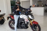 DR 160 j&aacute; &eacute; sucesso de venda em Ariquemes na MotoMil Suzuki