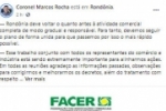MARCOS ROCHA DESTACA PARCERIA COMO SETOR PRODUTIVO NA RETOMADA DA ECONOMIA