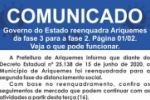 ARIQUEMES: Reenquadramento &ndash; Confira o que pode e o que n&atilde;o pode funcionar na Fase 02 do distanciamento social