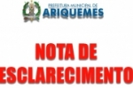 NOTA DE ESCLARECIMENTO &ndash; BEB&Ecirc; NASCIDO MORTO NA CASA DE PARTO EM 22/06