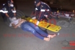 ARIQUEMES: Colis&atilde;o entre motos deixa condutora ferida no Setor 02