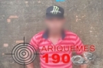 ARIQUEMES: Suspeito de furtar loja de celulares no Setor 03 &eacute; capturado pela PM no Centro da cidade