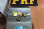Inshal&aacute;: PRF apreende mais de R$ 100 mil em ouro ilegal em Porto Velho/RO