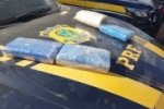 Azedou: PRF det&eacute;m passageira de t&aacute;xi transportando drogas em caixa de leite