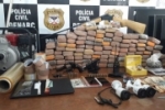 Denarc prende foragido de alta periculosidade com 100 Kg de maconha na capital