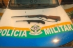 CUJUBIM / PORTO VELHO: Opera&ccedil;&atilde;o Paz no Campo apreende duas armas