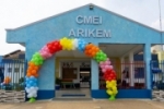 Ariquemes: CMEI Arik&eacute;m recebe obras de reforma, constru&ccedil;&atilde;o e adequa&ccedil;&otilde;es na infraestrutura.