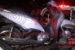 ARIQUEMES: PM localiza no Parque das Gemas moto roubada/furtada com a cor e placa adulteradas