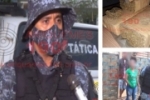 ARIQUEMES: For&ccedil;a T&aacute;tica, Patamo, Bravo e NI aprendem 3,092 kg de Maconha e Crack no Jardim Feliz Cidade