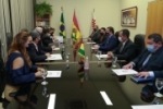 Localiza&ccedil;&atilde;o da ponte Brasil&ndash;Bol&iacute;via &eacute; discutida em reuni&atilde;o com representantes dos dois pa&iacute;ses em Bras&iacute;lia