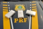 Em Porto Velho/RO, PRF apreende 3,18 Kg de coca&iacute;na