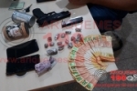 ARIQUEMES: NI estoura Boca de Fumo no Jd. Europa, conduz maior e menor e apreende drogas, dinheiro falso e simulacro de Pistola