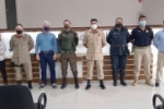 ARIQUEMES: Bombeiros recebem palestra sobre aplicativo Guardi&otilde;es da Amaz&ocirc;nia