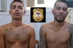 SEVIC da Policia Civil captura suspeitos de assaltos em Guajar&aacute;&ndash;Mirim&ndash;RO &ndash; Foragidos de Ariquemes&ndash;RO.