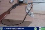 CUJUBIM: Homem chama a PM e acaba preso por porte ilegal de arma de fogo