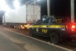Em Pimenta Bueno PRF Identificado semirreboque adulterado