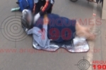ARIQUEMES: Motociclista fica ferida ap&oacute;s colis&atilde;o com bicicleta na Av. Tancredo Neves