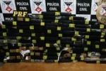 Em a&ccedil;&atilde;o conjunta PRF PCRO e PMRO apreendem mais de 155 kg de maconha em Cacoal e Presidente M&eacute;dici