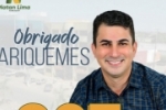 Obrigado Ariquemes pelos 927 votos &ndash; Natan Lima