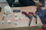 ARIQUEMES: Pol&iacute;cia Militar apreende armas, droga e muni&ccedil;&otilde;es no Jardim Feliz Cidade
