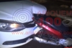 ARIQUEMES: Motociclista &eacute; arremessada ap&oacute;s grave colis&atilde;o com ve&iacute;culo na Av. Tancredo Neves