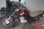 ARIQUEMES: PM apreende moto adulterada e simulacro