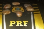Em Guajar&aacute;&ndash;Mirim/RO PRF apreende mais de 3 quilos de drogas