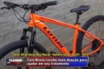 ARIQUEMES: SUMUP e Bicicletaria Jaciara doam bicicleta ao Caio Breno para ajudar em seu tratamento &ndash; V&iacute;deo         
