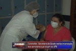 ARIQUEMES: CoronaVac &ndash; Secretaria de Sa&uacute;de realiza imuniza&ccedil;&atilde;o dos servidores que atuam na UPA &ndash; V&iacute;deo