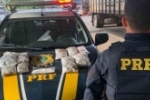 Em Ji&ndash;Paran&aacute;/RO PRF apreende 4 kg de Maconha
