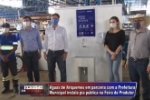 &Aacute;guas de Ariquemes em parceria com a Prefeitura Municipal instala pia p&uacute;blica na Feira do Produtor Rural &ndash; V&iacute;deo 