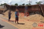 Itapu&atilde; do Oeste: URGENTE &ndash; Grave colis&atilde;o entre duas carretas fecha BR&ndash;364