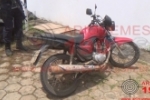 ARIQUEMES: Pol&iacute;cia Militar recupera moto com restri&ccedil;&atilde;o de Roubo/Furto no Jardim Europa