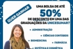 CHEGOU A SUA VEZ: Concorra uma bolsa de at&eacute; 50% de desconto com a Unicesumar