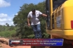 BALEADO EM A&Ccedil;&Atilde;O: Secretaria de Obras inicia recupera&ccedil;&atilde;o da ponte do Massangana a pedido de Tiago Viola &ndash; V&iacute;deo