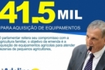 Associa&ccedil;&atilde;o Rural de Itapu&atilde; recebe R$ 41,5 mil de emenda parlamentar do deputado Adelino Follador