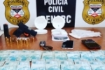 Pol&iacute;cia Civil prende dois irm&atilde;os suspeitos Tr&aacute;fico de Drogas com 1 Kg de Coca&iacute;na e Pistola .40 na Zona Leste de Porto Velho 