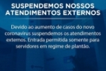 Assembleia Legislativa suspende atendimento ao p&uacute;blico externo
