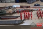VALE DO JAMARI &ndash; PMRO apreende duas armas de fogo de fabrica&ccedil;&atilde;o artesanal