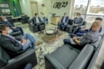Presidente Alex Redano se re&uacute;ne com dirigentes de poderes e institui&ccedil;&otilde;es