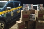 Em Porto Velho PRF apreende 5 mil ma&ccedil;os de cigarro contrabandeados