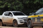 Em Guajar&aacute;&ndash;Mirim/RO PRF identifica caminhonete roubada em Candeias do Jamari/RO