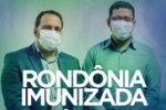 Presidente Alex Redano parabeniza o governador Marcos Rocha pela compra de vacinas contra a covid&ndash;19